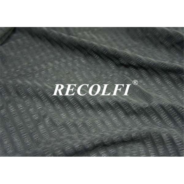 Anti Crease Pop Plain Polyester Activewear Fabric Made From Recycled Plastic