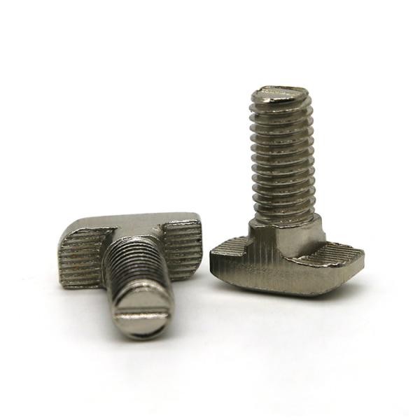 Industrial Custom Hot Heading T-Bolt  Fasteners For Aluminum Profile
