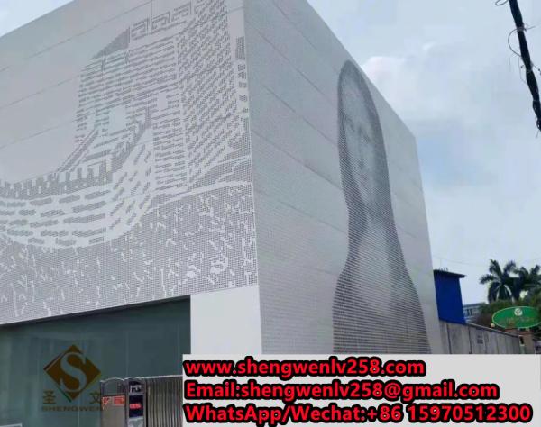Diamond Styles Aluminum Solid Panel Decorative Aluminum Facade