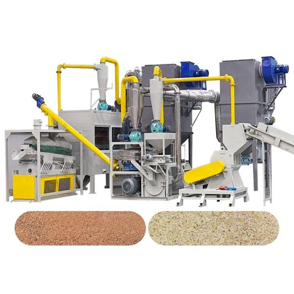 PLC Core Components Used in Recycle Waste PCB Electronic Board Copper Recycling Plant