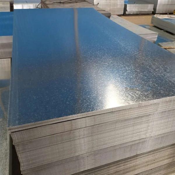 Galvanized Steel Sheets Standard Sizes Hot Rolled Zinc Coated 40-600g/m2