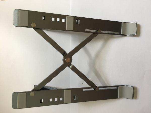 Fashion 220g 3.0mm Metal Laptop Stand / Anodizing Cooling Computer Stand