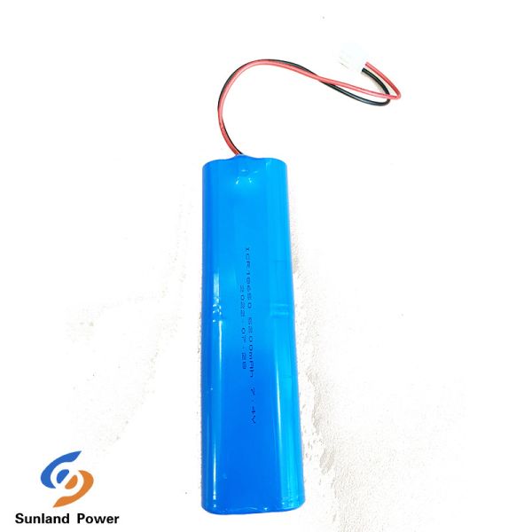 7.4V 5.2Ah Lithium Ion Cylindrical Battery Pack ICR18650 2S2P For Handheld Network Tester