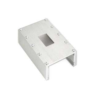 6061 6063 Aluminium Cnc Manufacture Part Profile Case For Housing Zinc Galvanize