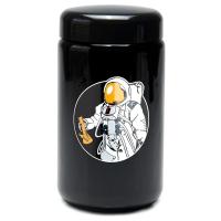 Black 500ml 1L UV Resistant Glass Jars Flower Packaging Smell Proof Glass Container
