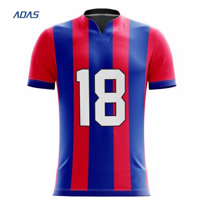 Order Custom Made Men's Soccer Uniforms Jersey For Children Team 160gram