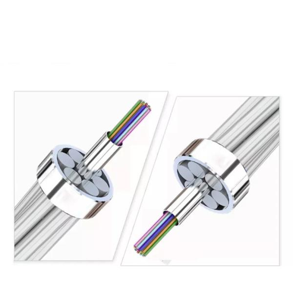 OEM Overhead Ground Wire OPGW Fiber Cable 48 Core Aerial Central Optical Unit