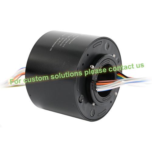 Precious Metal Through Hole Slip Ring JINPAT 350rpm IP65
