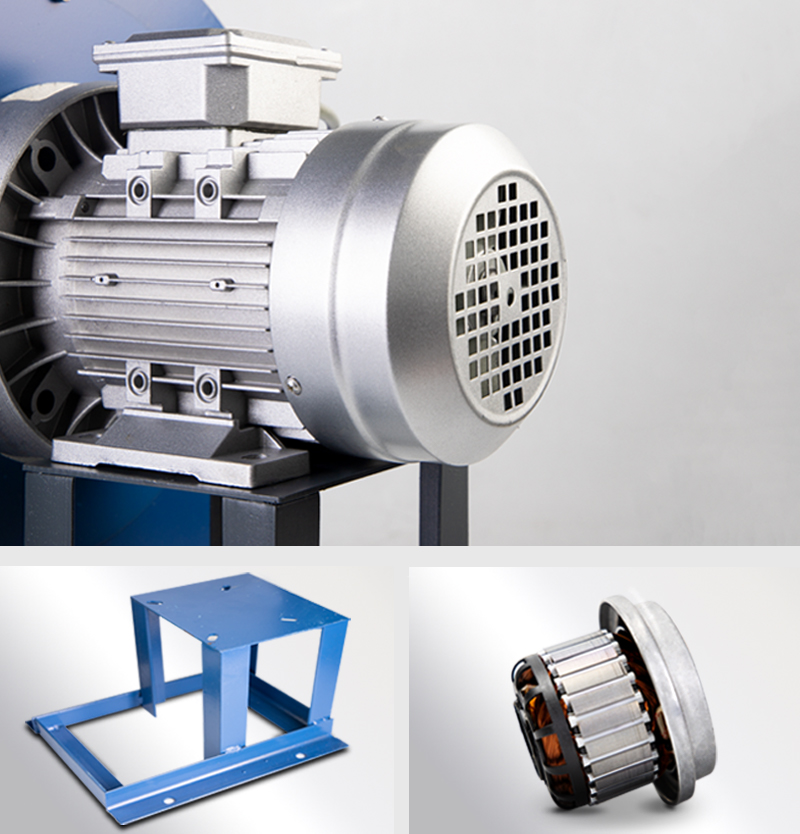 ISO9001 300rpm High Temperature Resistant Boiler Induced Draft Fan Centrifugal Dust Exhaust Fan