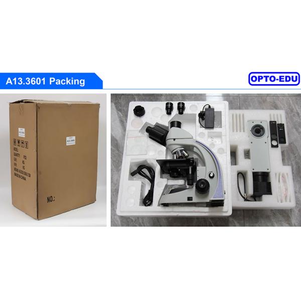 OPTO EDU A13.3601 Binocular Metallurgical Microscope Transmit And Reflect Light