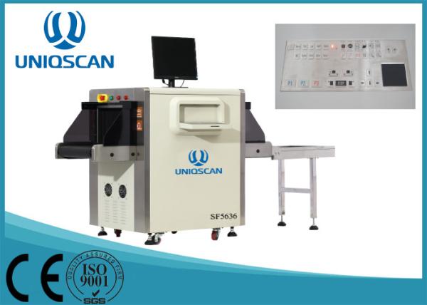 Multi Energy Middle Sized X Ray Luggage Scanner Cargo Inspection For Hotels / Courts