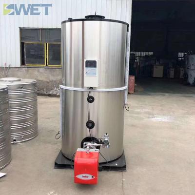 Vertical Diesel Fired Hot Water Boiler For Hotel 100000kcal 220V