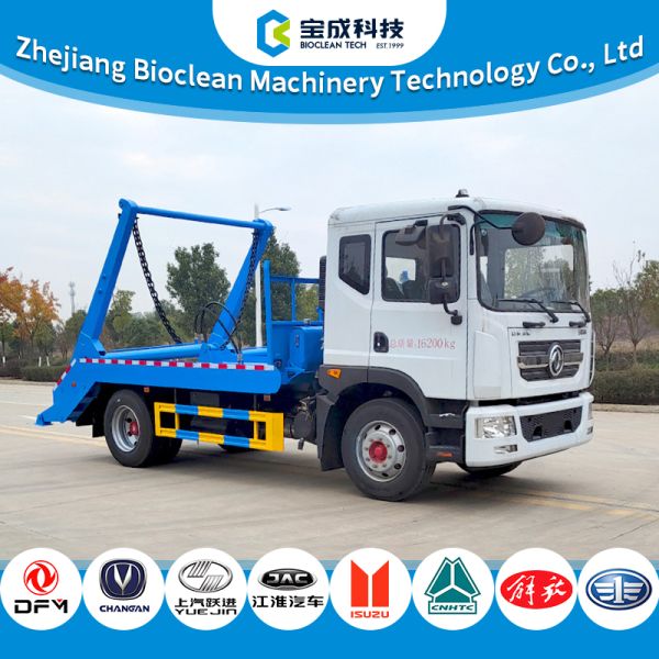 8m³/10m³ Swing Arm Truck Municipal Waste Collection Transport