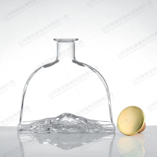 Hot Stamping Glass Wine Bottles Base Material And Surface Handling For Wine