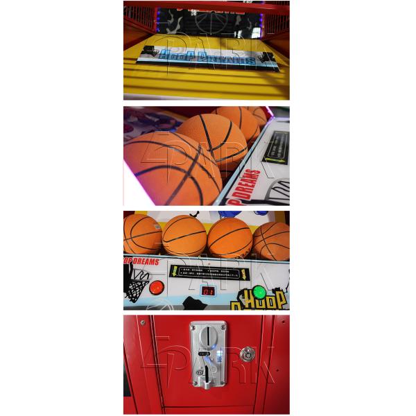 Среди подростковой монетки машины стрельбы шарика корзины эксплуатируемый сертификат КЭ