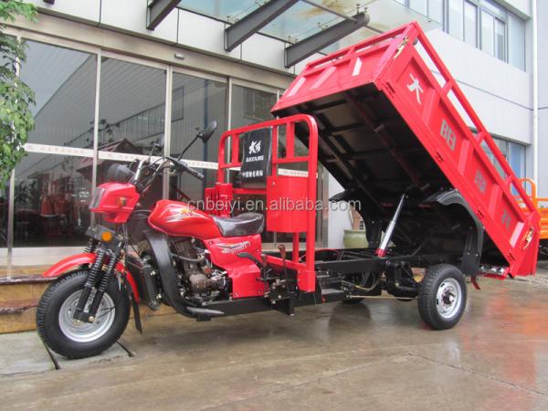 Outstanding Performance 200cc Single Cylinder Three Wheel Motorcycle Trikes for Cargo