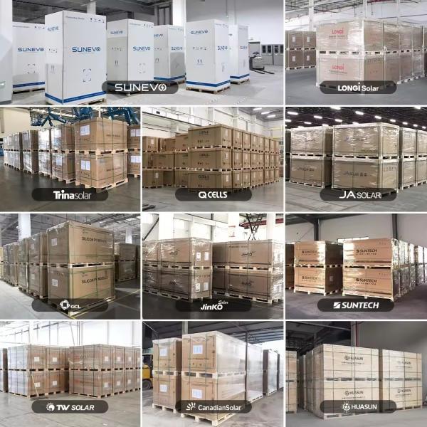 Jinko N Type Tiger 700W 710W 720W Painéis solares para eletricidade doméstica monocristalino
