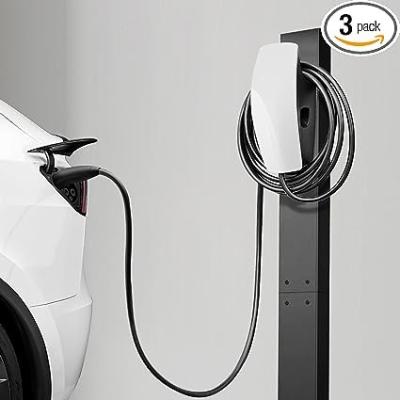 Factory Wholesale EV Charger Steel Pillar Stand Floor-mounted Charging Stations Stand Column
