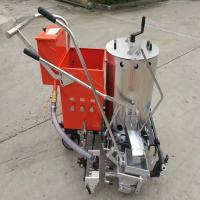 Máquina de marcado de carreteras de acero inoxidable doble CK308S de empuje manual termoplástico fácil de operar