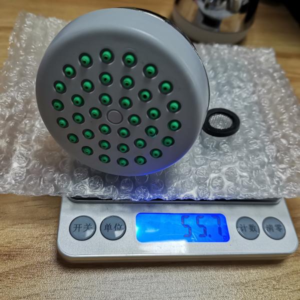 55.7g Waterfall Shower Head Rainfall Feature for a Relaxing Shower Experience