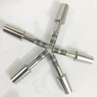 Partes de torneamento CNC de alta precisão de aço inoxidável Titânio Material de cobre