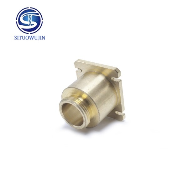 Custom CNC Brass Copper Sleeve Bushings - High Precision Wear Resistant Automotive Components