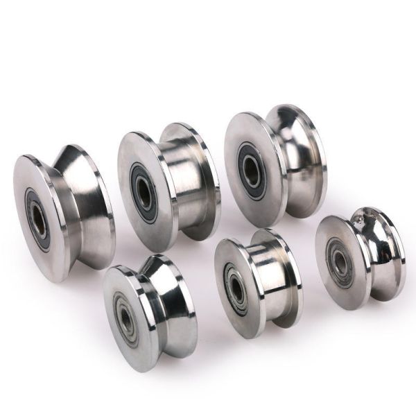 Load-Bearing Hoist Pulley Wheel with U-Groove and Guide Pulley for Wire Rope Sheave Applications