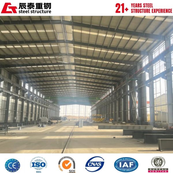 On-Site Assembly Bolt Connection Fast Construction Speed Steel Structure Workshop