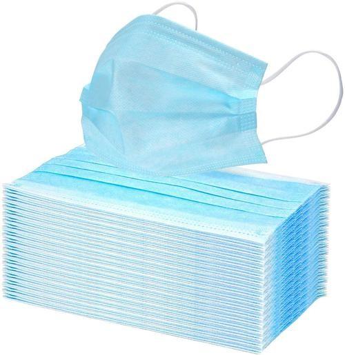 Facemask 3 Ply Earloop Masque Doctor Disposable Medical Dust Mouth Face Mask