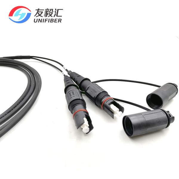 LC/APC To SC/APC Outdoor Fiber Patch Cord For FTTA Solution