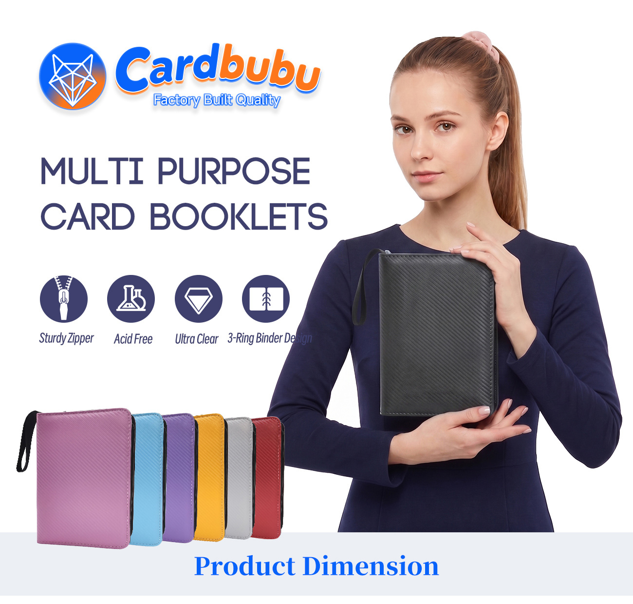 Wholesale Premium 400-Pocket Card Binder for TCG Sports Cards Gaming Brands MTG