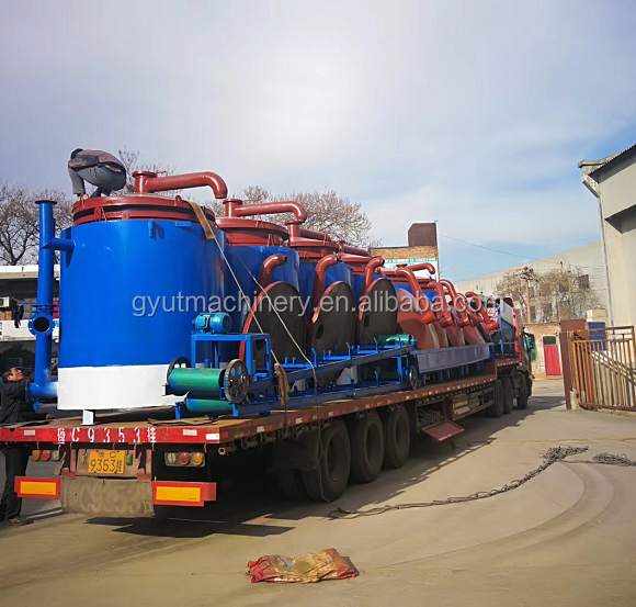 Печь для карбонизации древесных бревен с эффективным объемом 2,4CBM 30-50 кг дров за раз