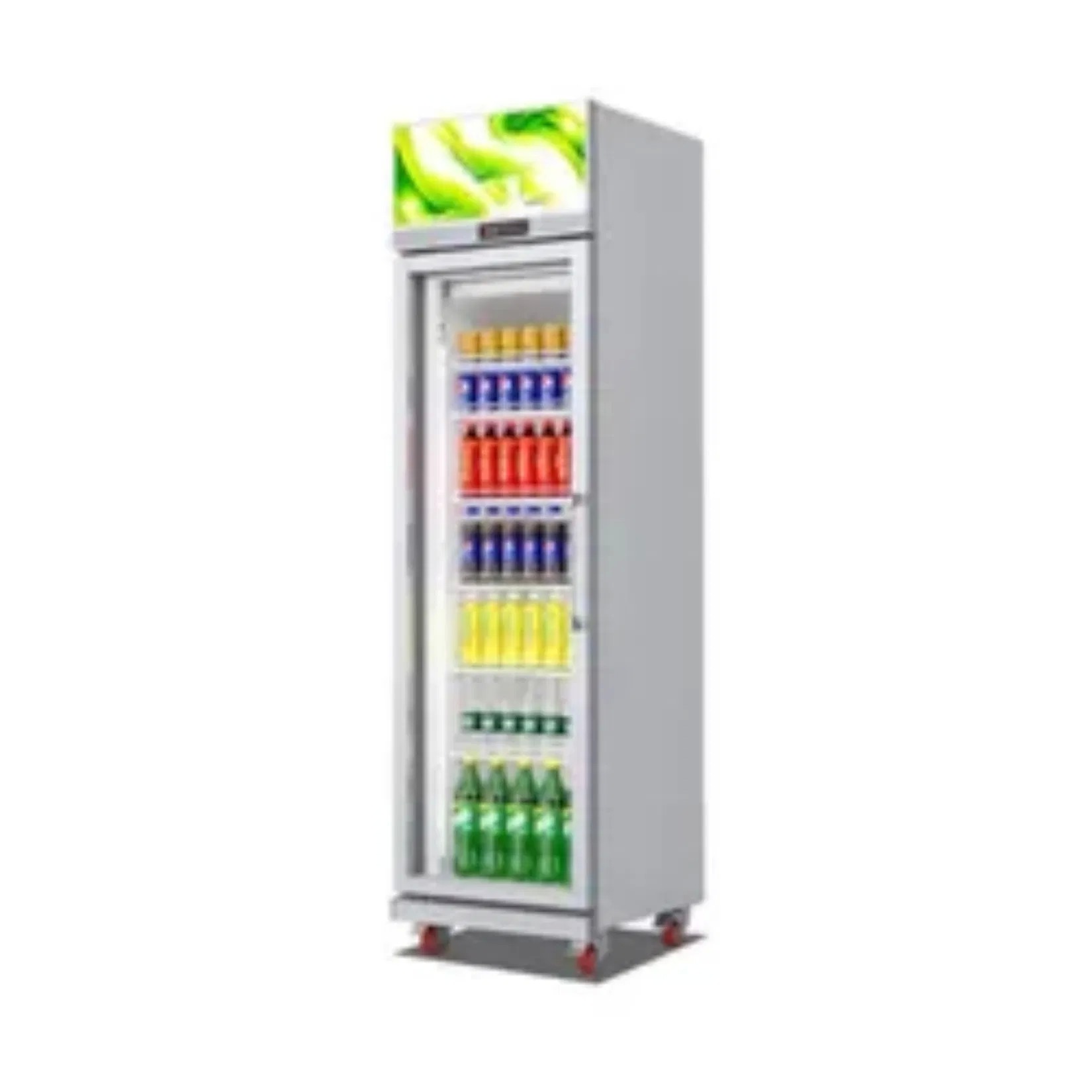 400L Rapid Cycling Compressor Pack Single-Door Refrigerated Beverage Display