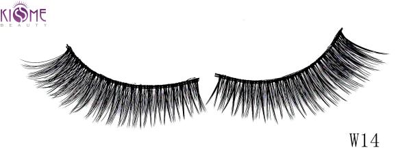 Glamorous Synthetic Volume 3D Silk Lashes Non - Irritating Long Lasting Time