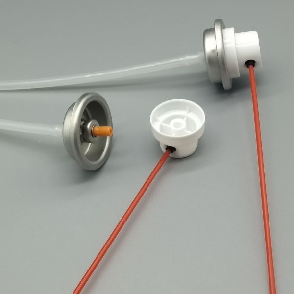 Specialized Brushless Carb Cleaner Valve for Motorcycle and Power Equipment Repair with Angled Micro-Nozzle for Pilot Jets