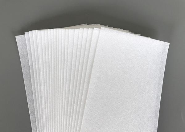 Depilatory Microwave Cloth Wax Strips , Cotton Wax Strips Thick Durable Disposable