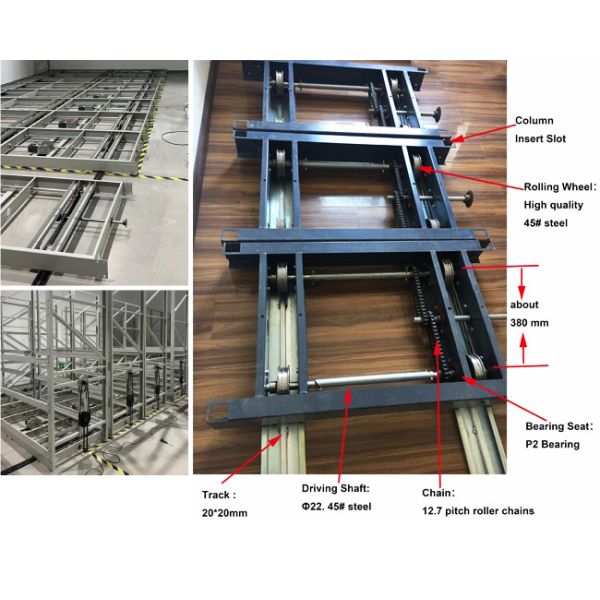 Manual Mobile Shelving Hand Cranked Movable Compact Shelves Archives Compactor Rack System