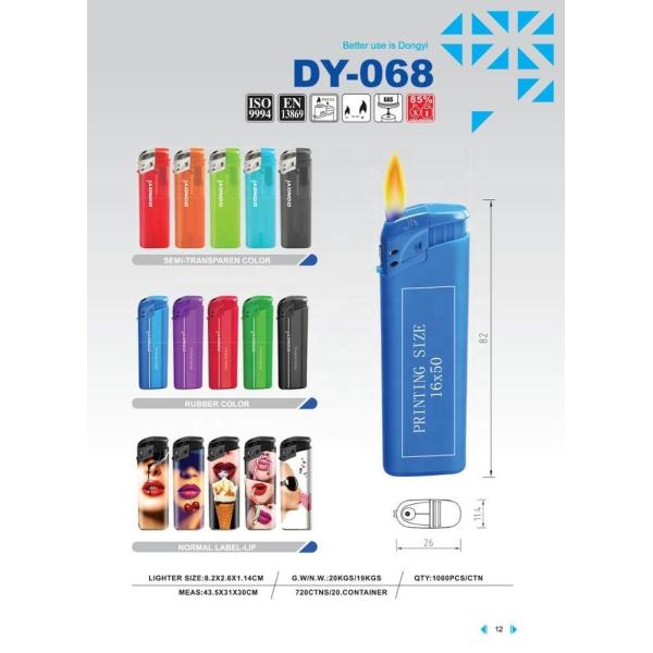 DY-068 Encenderore Стандарт ЕС электронный заряжаемый бутановый зажигалка