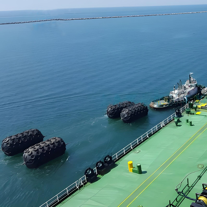 High Performance Floating Marine Fender Thick Rubber Material for Dock and Port Impact Protection