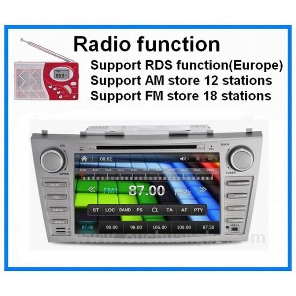 Ouchuangbo Toyota Camry 2007-2011 radio DVD with gps navigation bluetooth OCB-8611