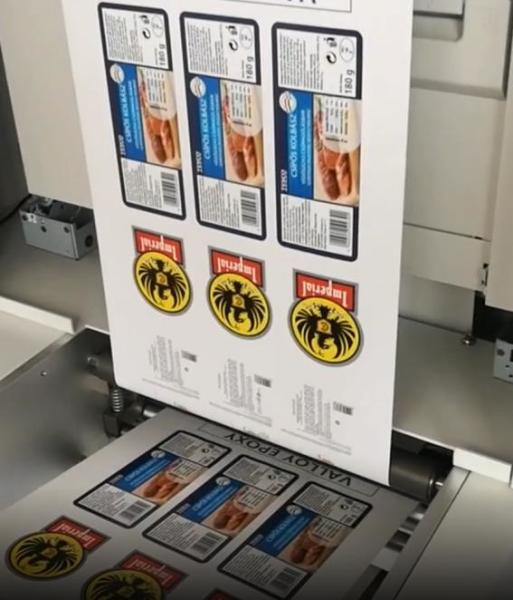 Ecoo LL320 2400dpi Máquina de Impressão de Etiquetas Digitais 320mm