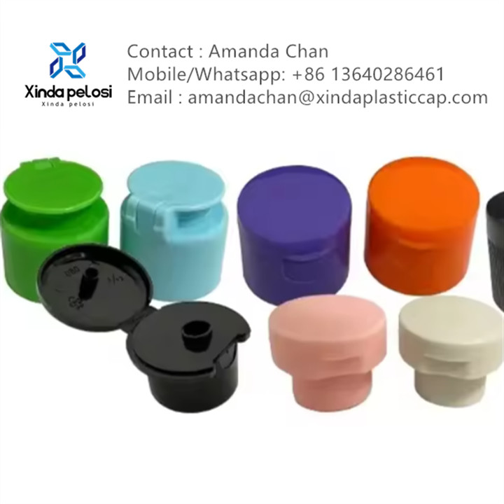 Стиральная бутылка крышка бутылки крышки пластиковые Flip Top Cap для косметики