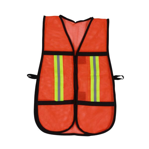 120 GSM High Visibility Work Uniforms Vest With EN471 Class 2 Standard