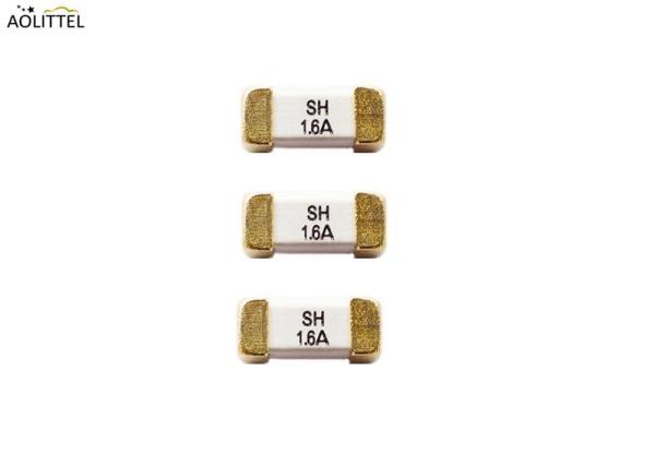 10.25x3.2mm Brick High Inrush Type Surface Mount Fast Blow Ceramic Tube Fuse 125VAC With Max. Current 30A