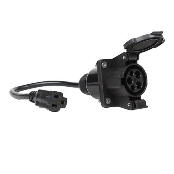 Waterproof Type 2 EV Adapter for Electric Vehicle Charging in -30°C 50°C Temperatures