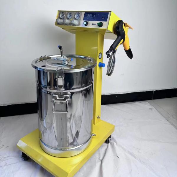 HXC-600A Cartouche de poudre de revêtement sous vide Machine de revêtement de métal en poudre électrostatique