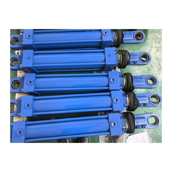 cilindro hidráulico personalizado de 125 mm varilla de 70 mm 16MPa doble acción