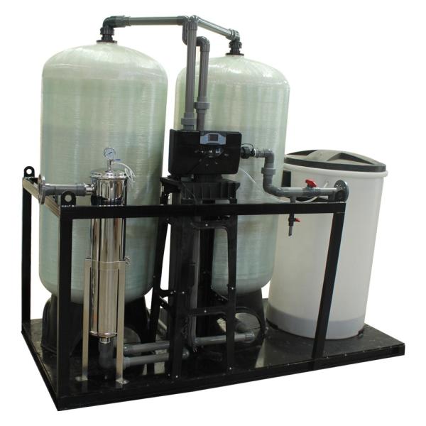 Alimentación 10m3/H Ion Exchange Water Treatment System de la caldera
