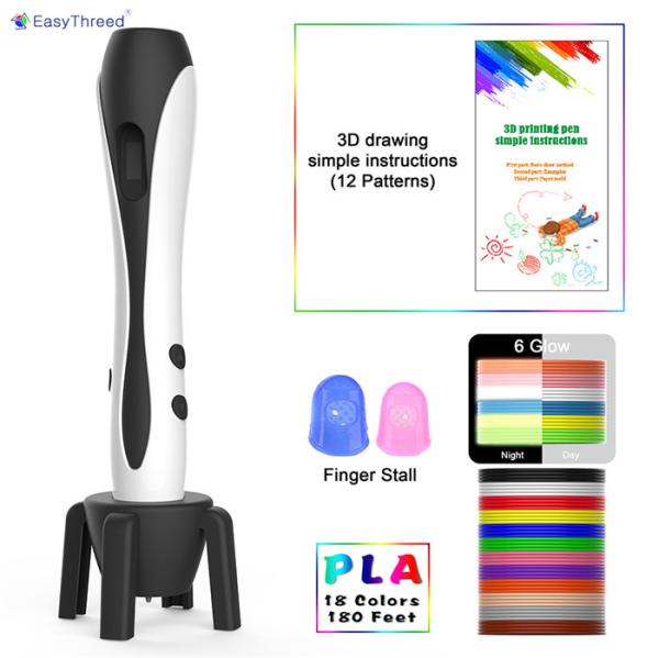 Easthreed Mini 3D Doodle Art Pen , 3D Digital Pen 1.75mm Pla Material For School
