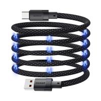TPE câble de données magnétique USB A à USB C de 100 W 1m série ESSAGER ES-X53